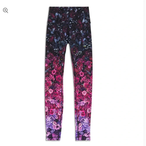 Lululemon In Bloom Wunder Under Leggings - Picture 1 of 4